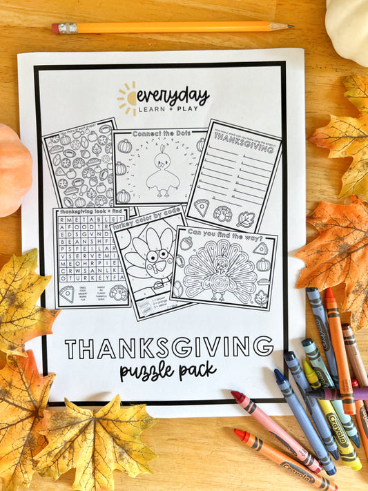 Thanksgiving Puzzle Pack