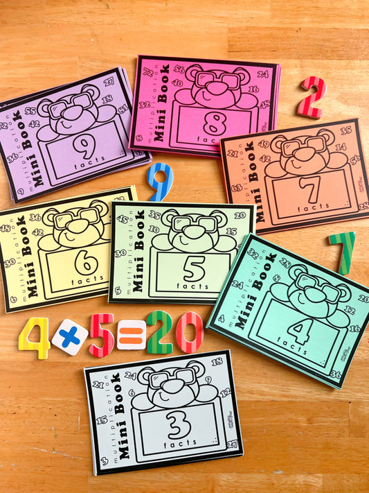 Mini Multiplication Books