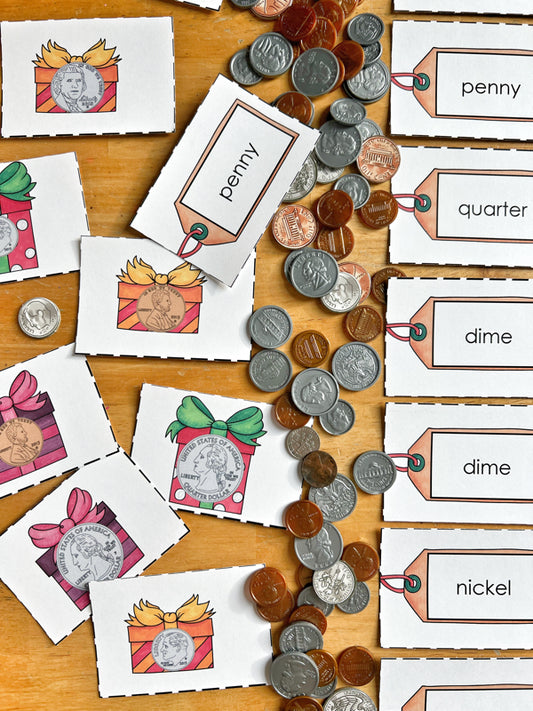 Gift Tag Math Review