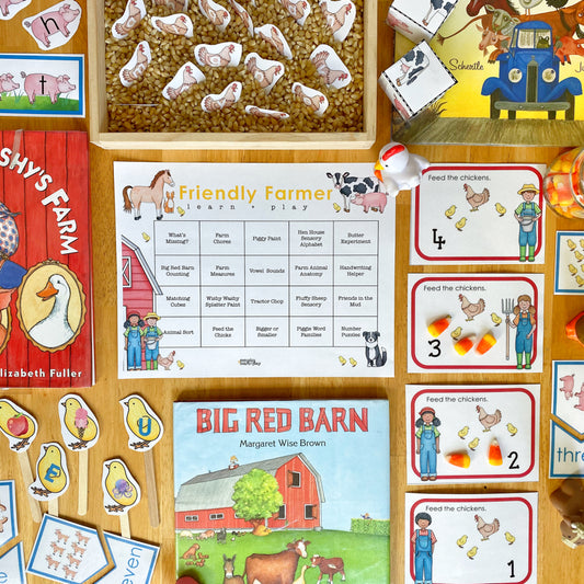 Friendly Farmer Learn + PLAY Calendar