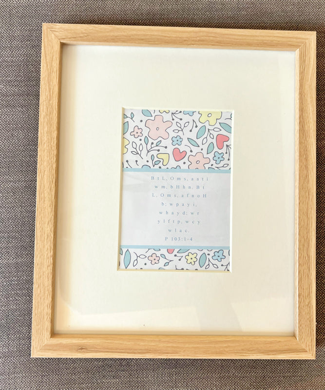 Scripture Memory Prints