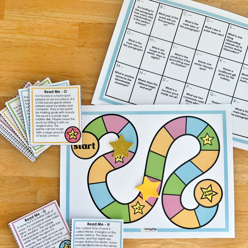 Read + PLAY Comprehension – Everyday Learn + PLAY