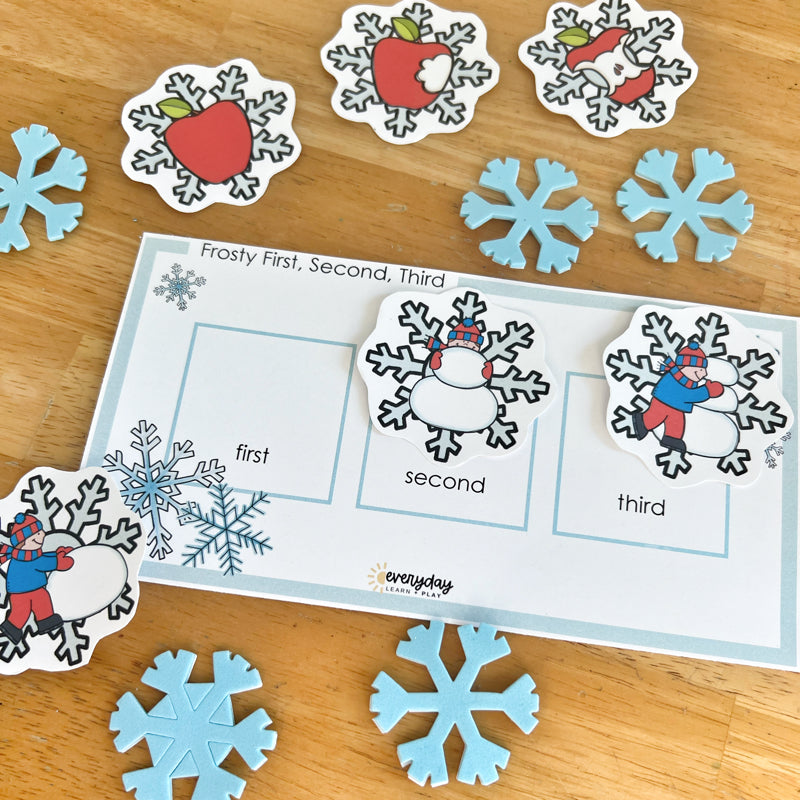 Frosty First Second Third – Everyday Learn + PLAY