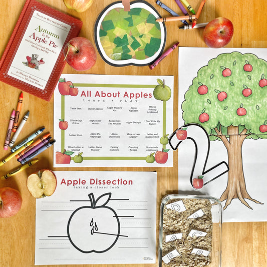 All About Apples Learn & Play Calendar