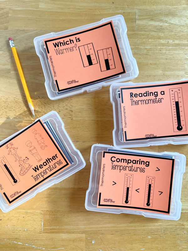 Skill Builder Boxes: Thermometers and Temperature