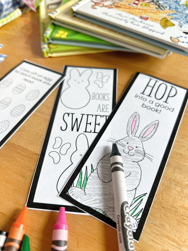 April Make-Your-Own Bookmarks