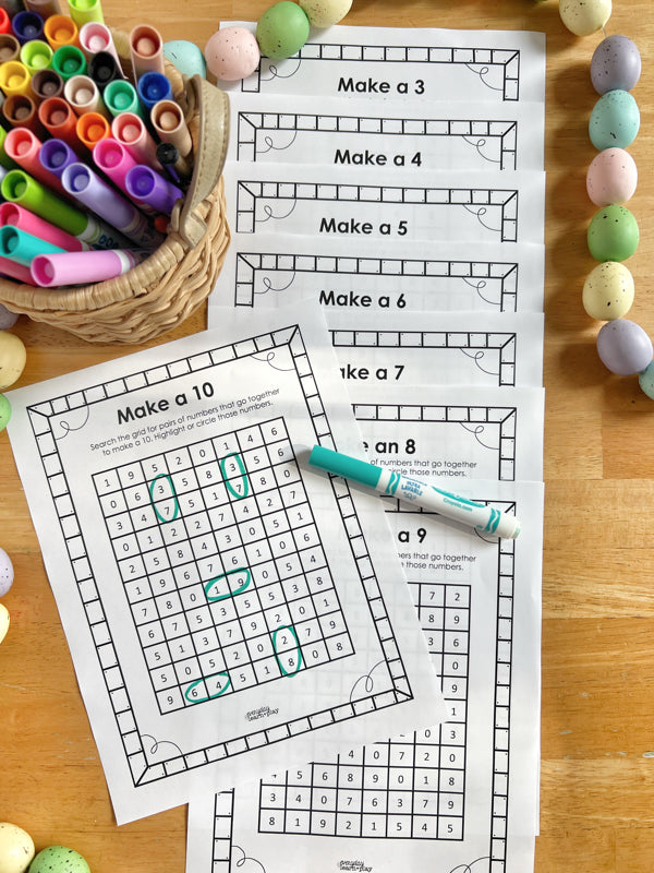 Make a Number Puzzles – Everyday Learn + PLAY