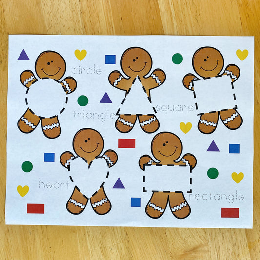 Jolly Gingerbread Learn + PLAY Calendar