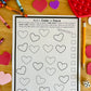 Fine Motor Valentine Game