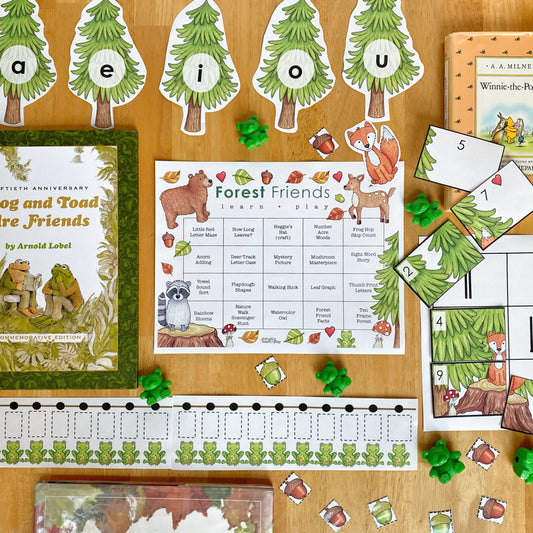 Forest Friends Learn + PLAY Calendar