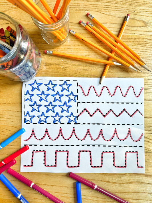 Fine Motor Flag