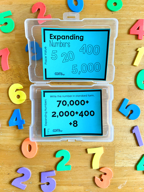 Skill Builder Boxes: Place Value