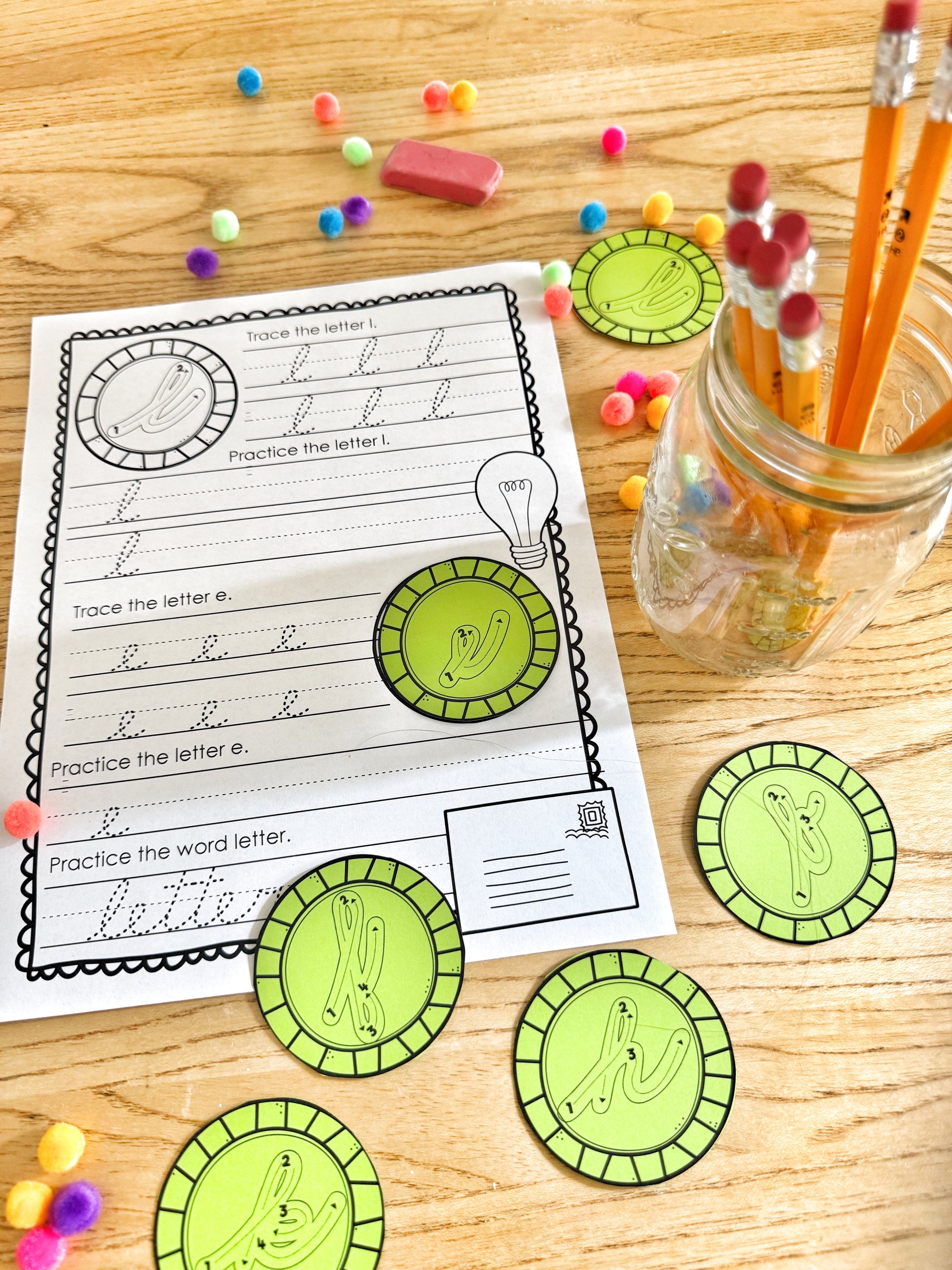 Down Curve Cursive – Everyday Learn + PLAY