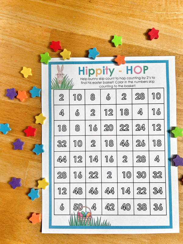 Hippity HOP Skip Counting Bunny