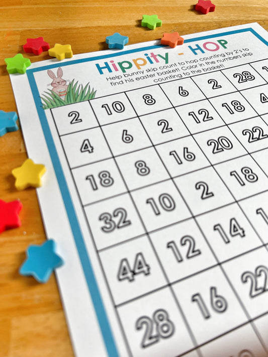 Hippity HOP Skip Counting Bunny