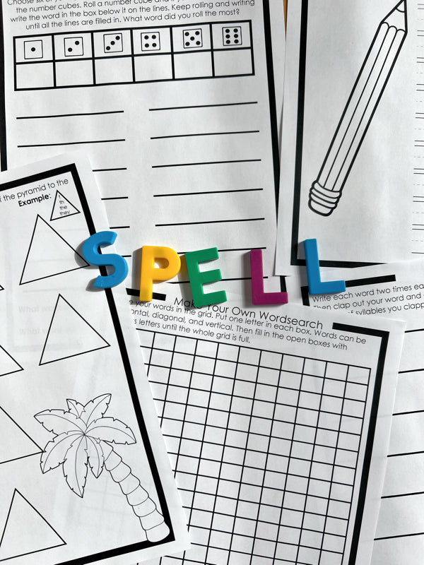 Spelling Review Activity Pages II