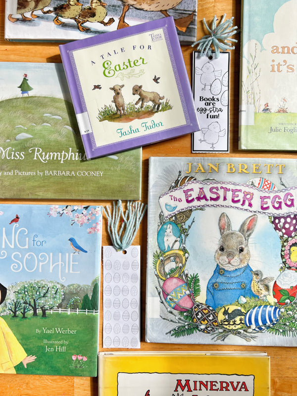 Easter Reading Log Bookmarks