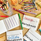 Mini Doodle Notebooks