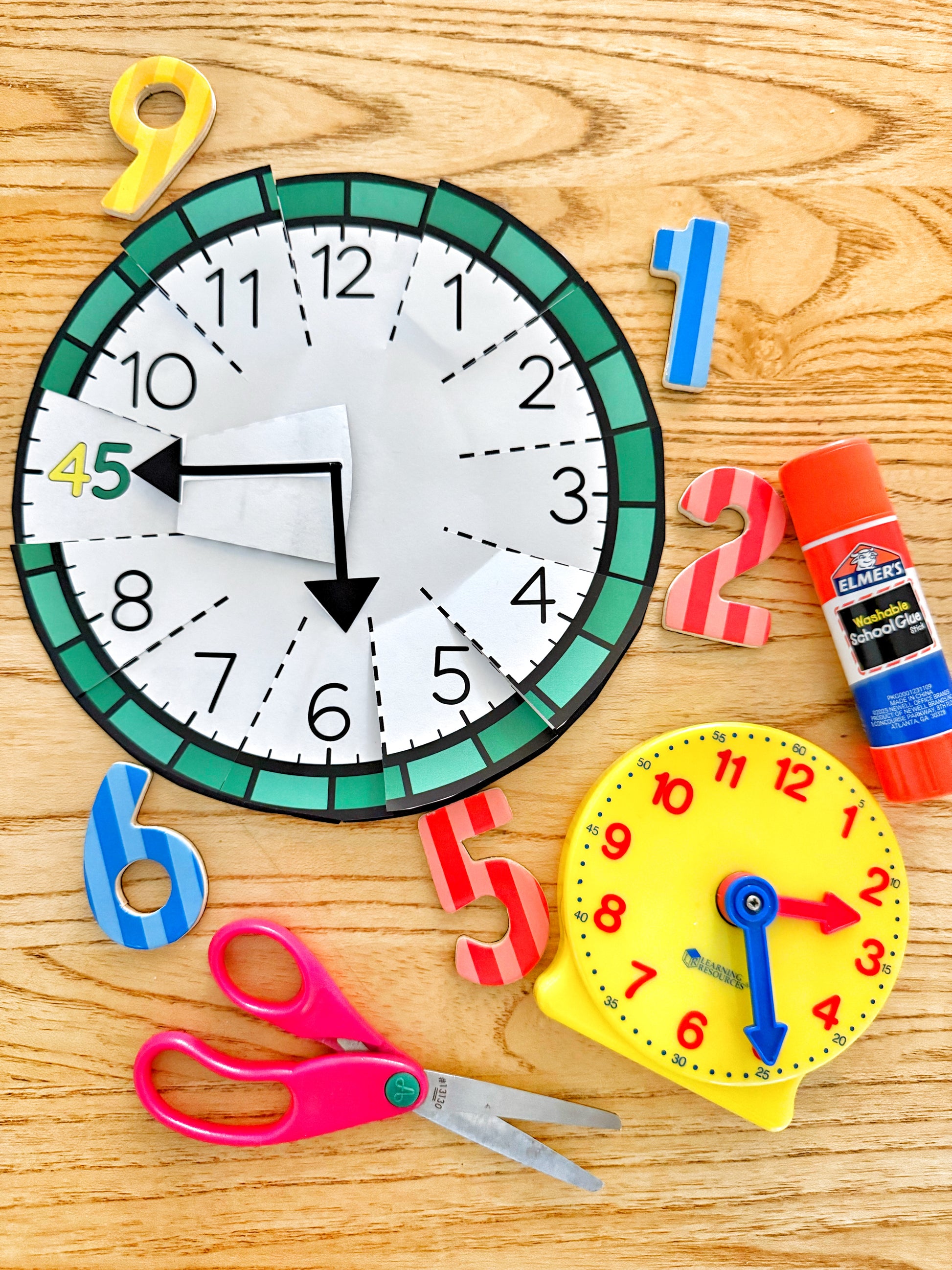 Lift the Flap Clock – Everyday Learn + PLAY
