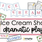 Ice Cream Shoppe Dramatic PLAY Set