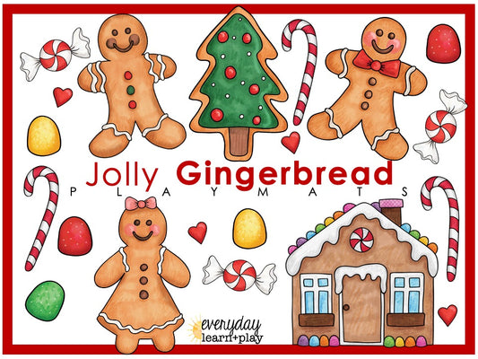 Jolly Gingerbread PLAYmat