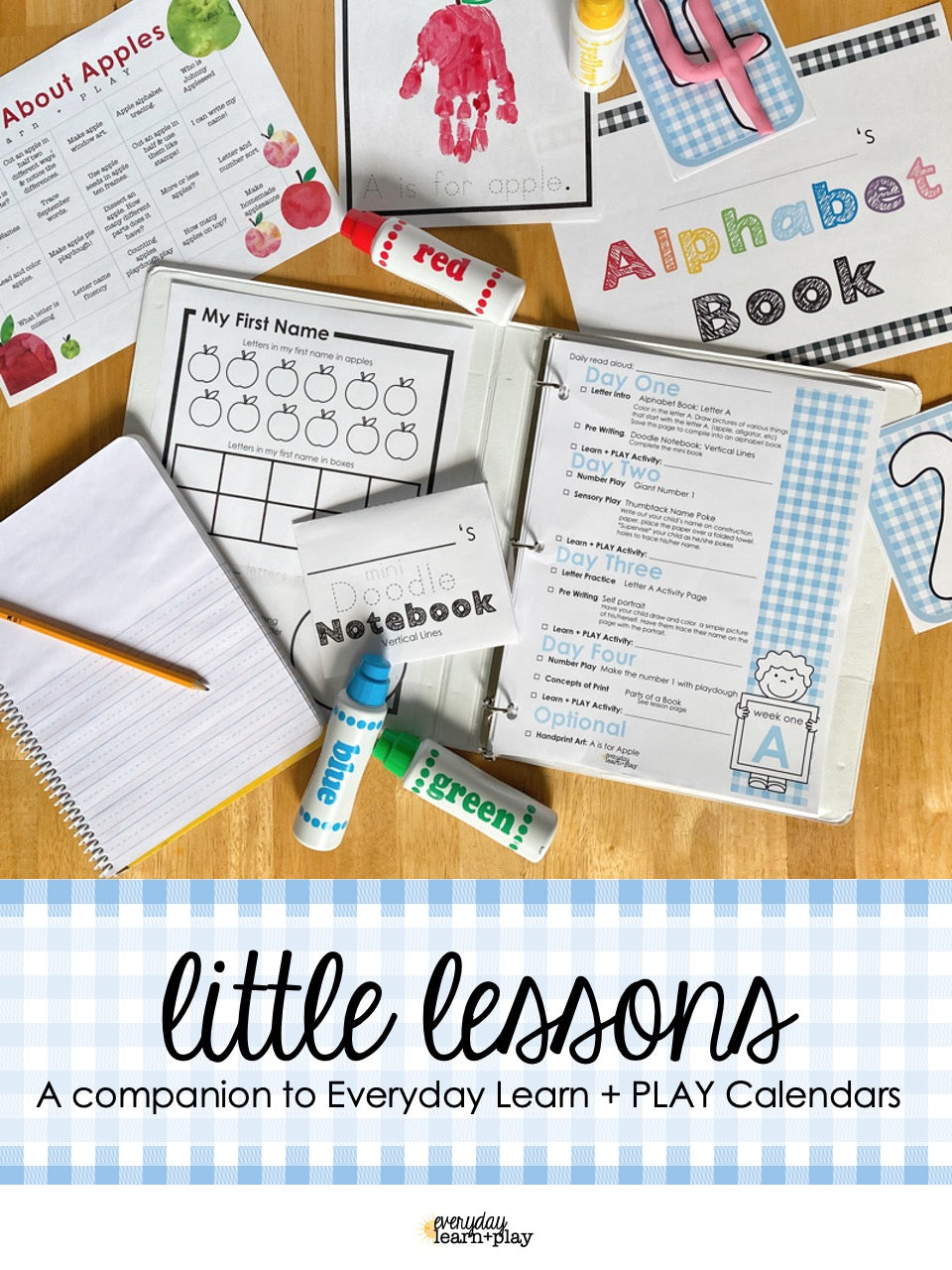 Little Lessons Calendar Companion Curriculum