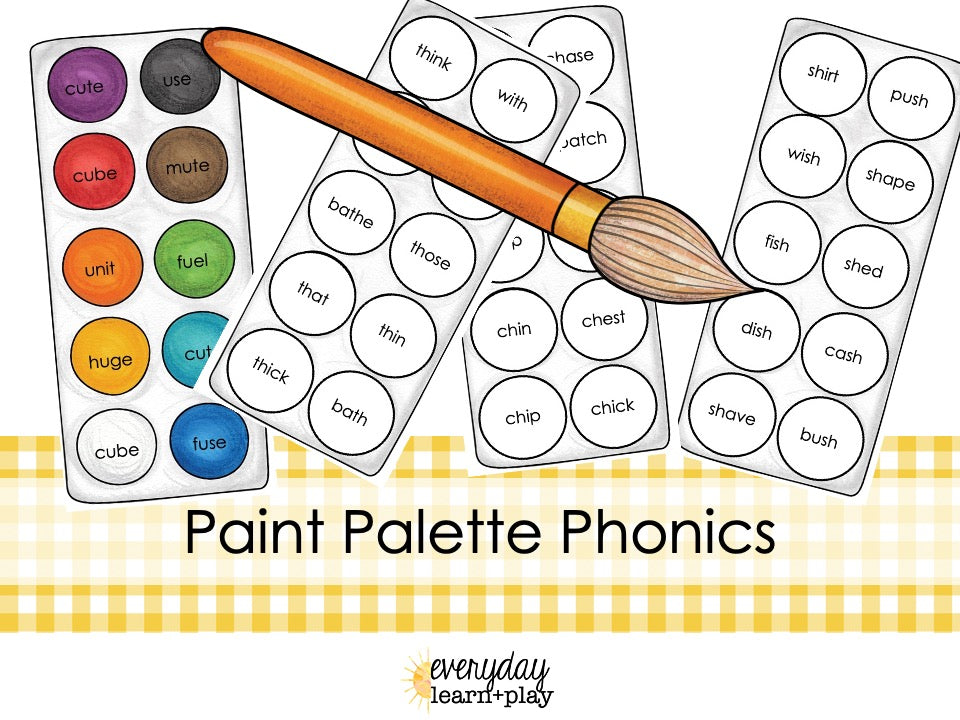 Paint Palette Phonics