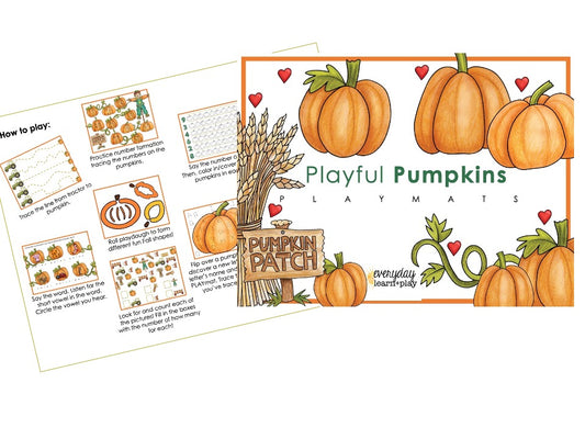 Playful Pumpkins Learn + PLAYmats