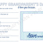 Grandparents Day Printable