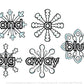 Snowflake Sight Words