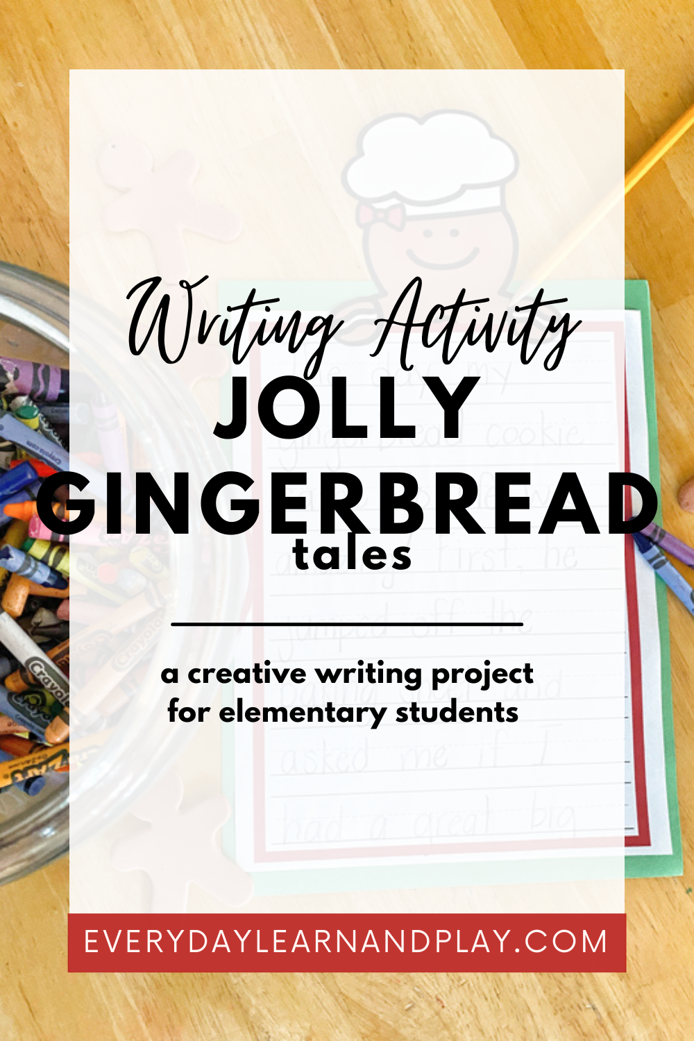 Jolly Gingerbread Tales - Writing Activity