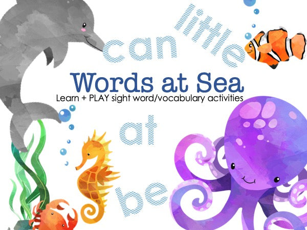 Pla Words Words at Sea – Everyday Learn + PLAY