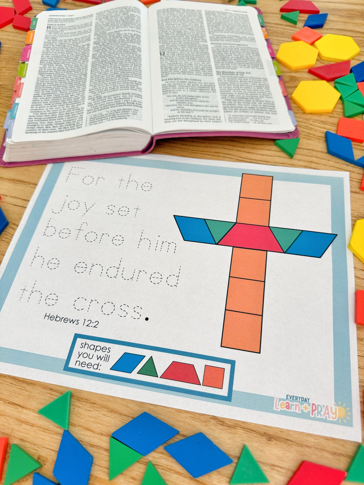 Scripture Pattern Block Pictures