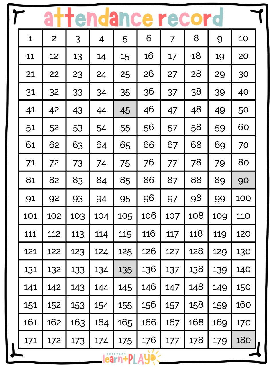 Homeschool Lesson Planner