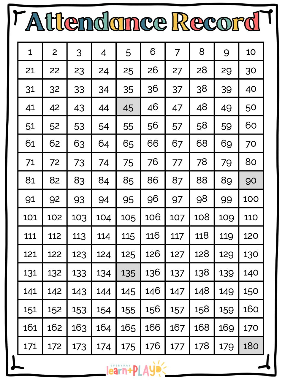 Attendance Tracker