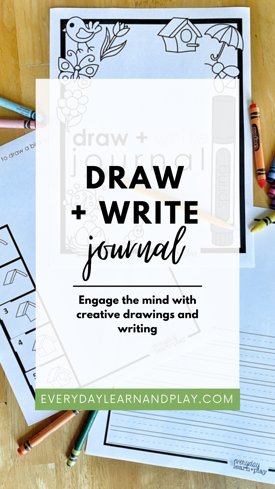 Spring Draw + Write Journal