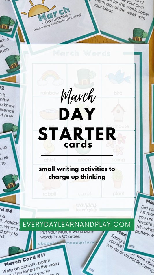 March Day Starters