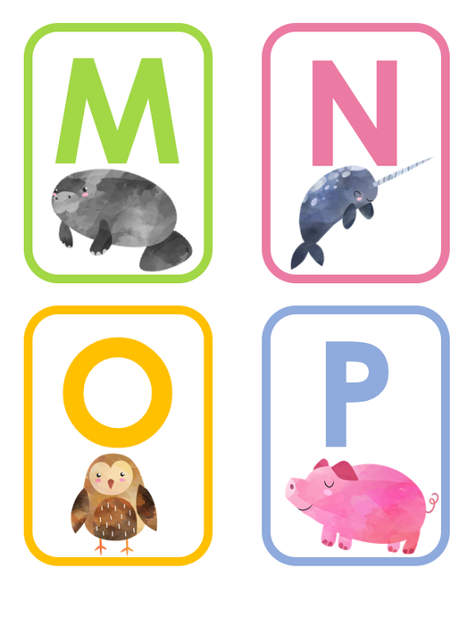 Animal Alphabet Cards