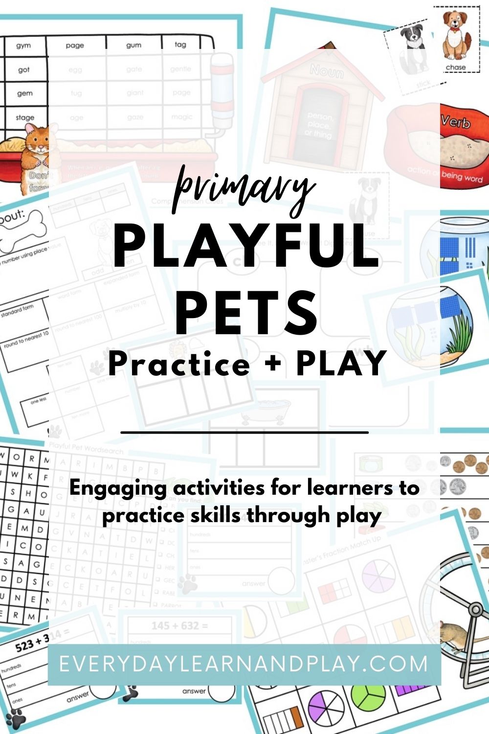 Playful Pets Primary Practice + PLAY