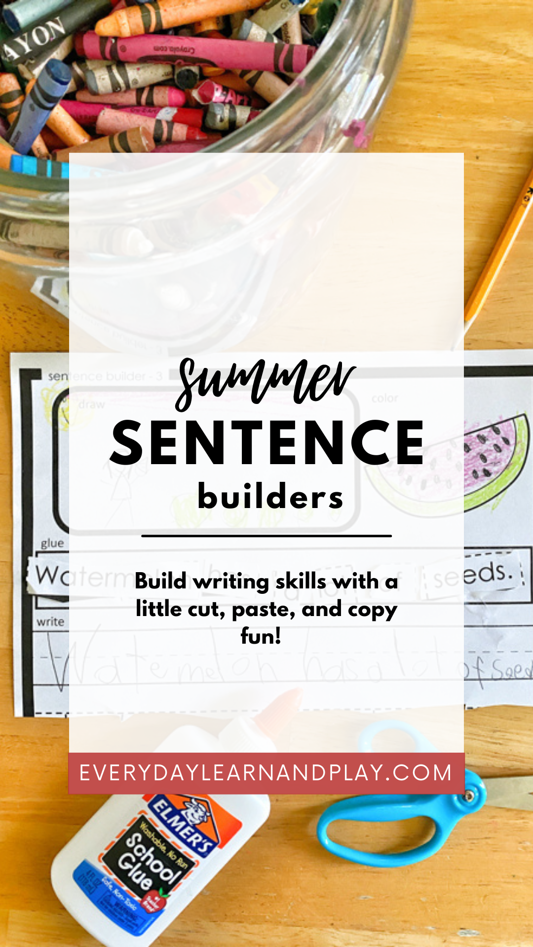 Summer Sentence Builders