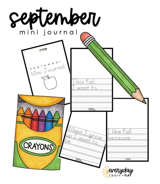 September Mini Journal